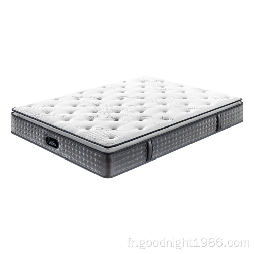 grossiste matelas Fabricants de matelas à ressorts ensachés en mousse naturelle non toxique organique